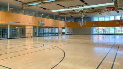 Niagara Falls MacBain Community Centre gymnasium.